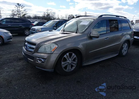 2009 Mercedes-Benz Gl 450 4Matic из США, поврежденный, VIN 4JGBF71E49A470206